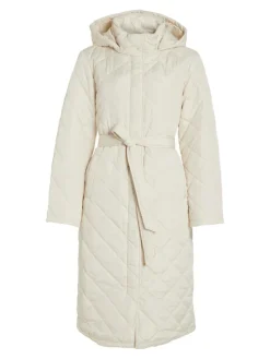 VIKANTE QUILTED L/S COAT - NOOS birch