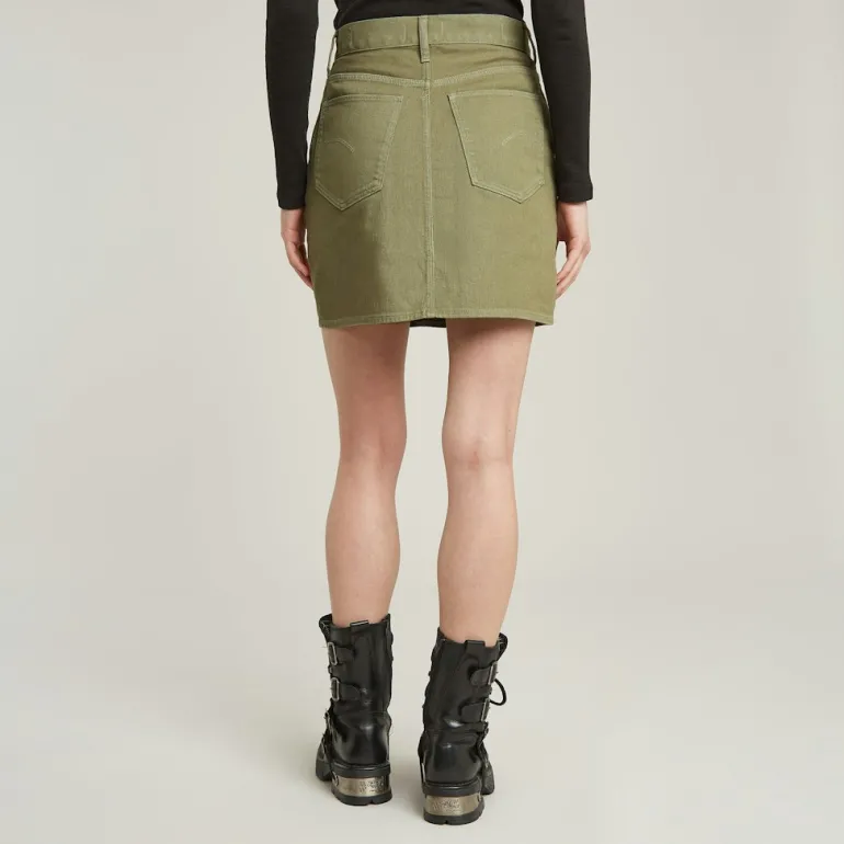 Viktoria Short Chino Skirt wmn ensis green gd
