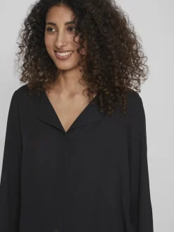 VILUCY L/S SHIRT - NOOS black