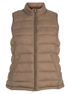VIMINSK SHORT WAISTCOAT walnut