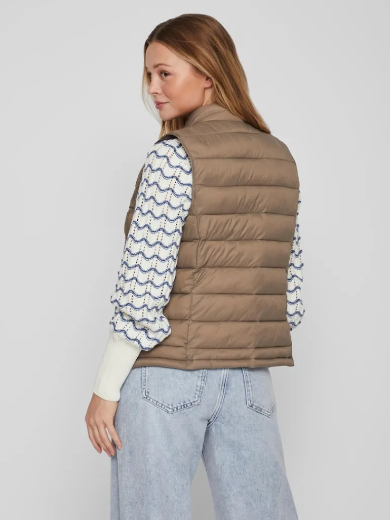 VIMINSK SHORT WAISTCOAT walnut