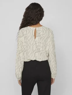 VIMIST L/S TOP /E feather gray