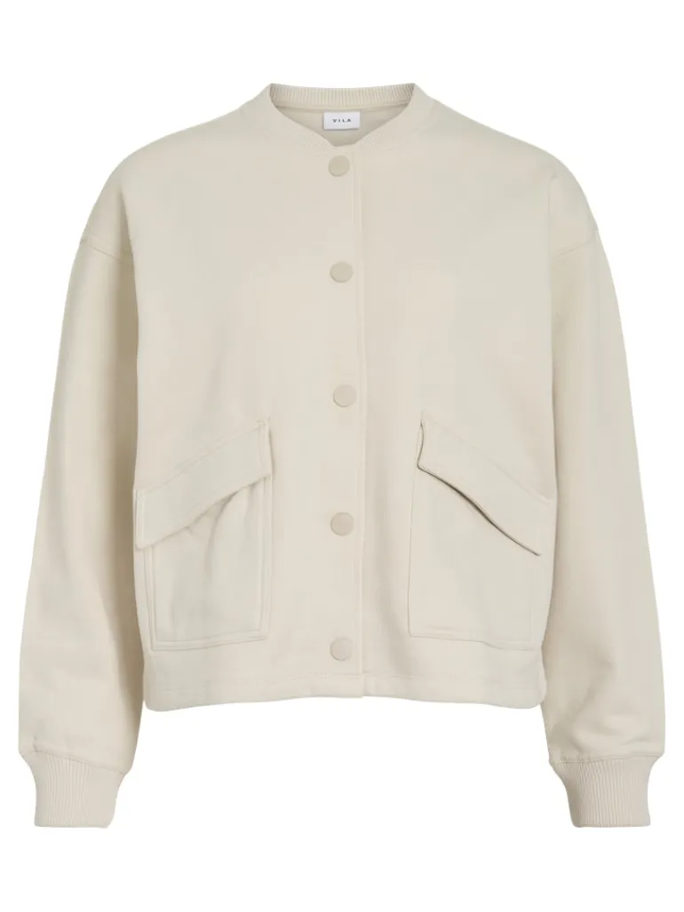 VIODESSIA O-NECK L/S SHACKET birch
