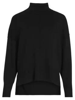VIOSTRIA ROLLNECK L/S KNIT TOP-NOOS black beauty