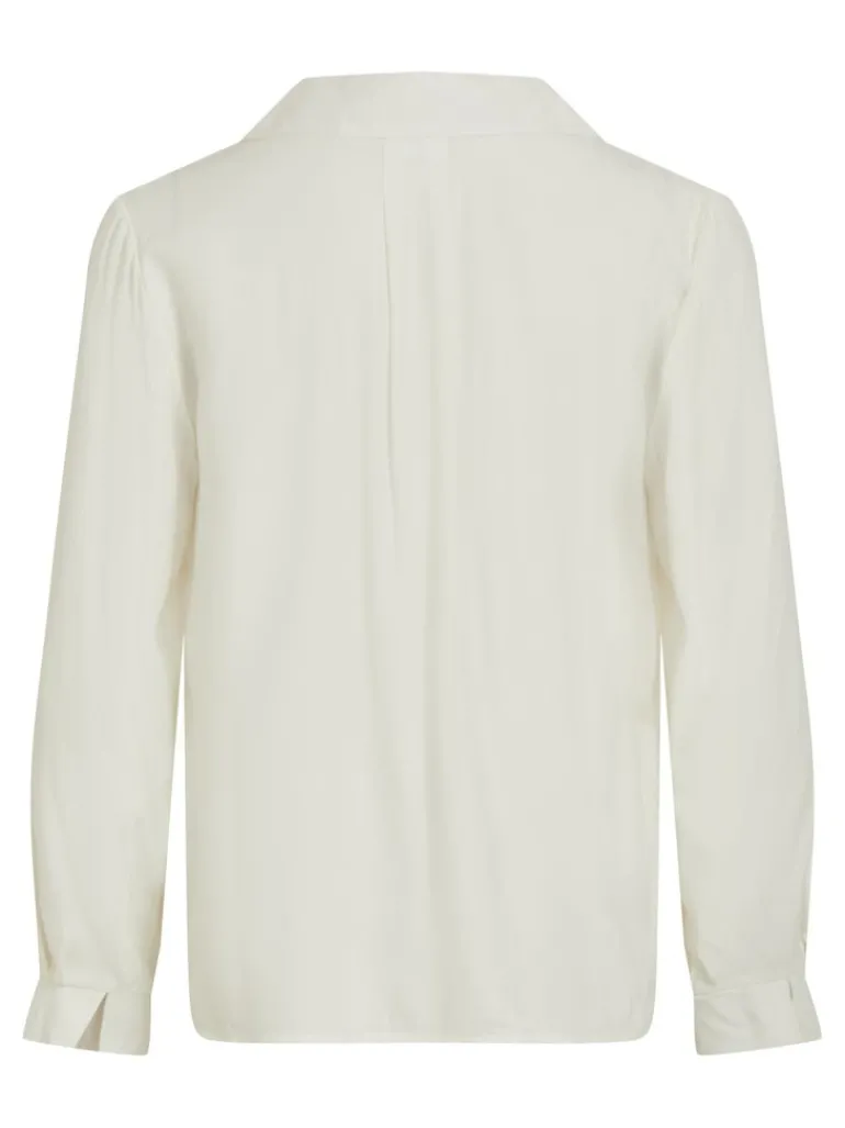 VIPALLI L/S TOP/PB whisper white