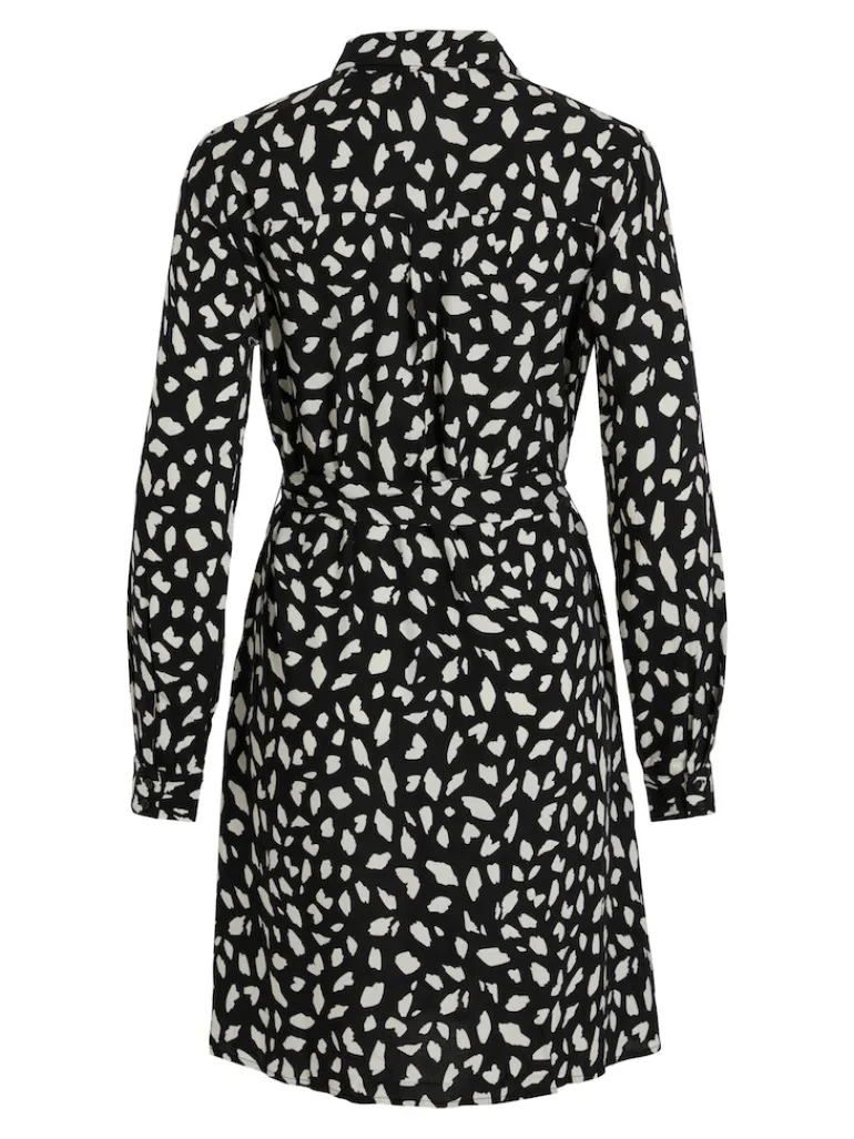 VIPAYA L/S SHIRT DRESS - NOOS black2