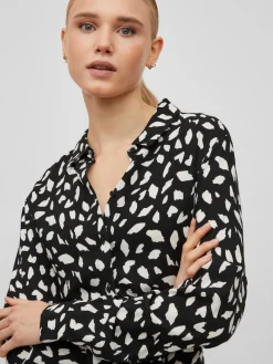 VIPAYA L/S SHIRT DRESS - NOOS black2
