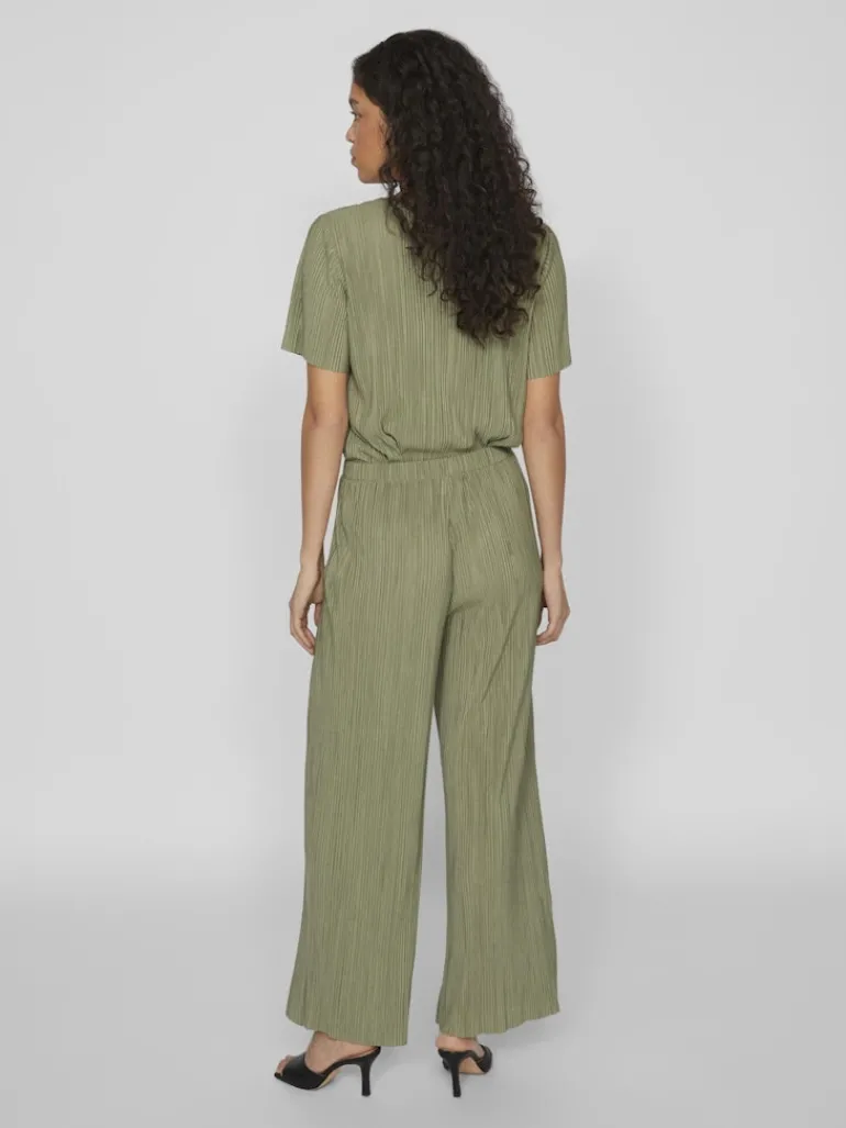 VIPLISA HW LOOSE PANTS - NOOS oil green