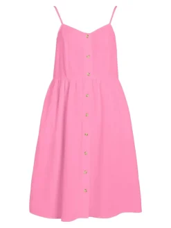 VIPRISILLA NEW S/L STRAP KNEE DRESS begonia pink