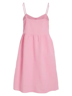 VIPRISILLA NEW S/L STRAP KNEE DRESS begonia pink