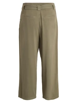 VIPRIYA FANZA HW 7/8 WIDE PANTS/PB four leaf clover