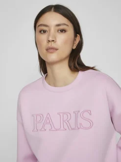 VIREFLECT L/S CITY SWEAT/LC/DFS pastel lavender