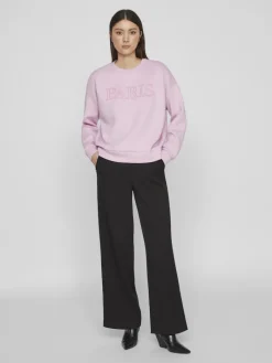 VIREFLECT L/S CITY SWEAT/LC/DFS pastel lavender