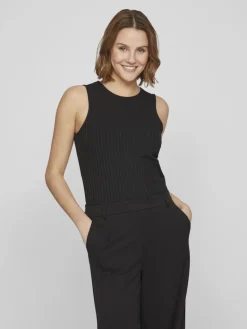 VIRIBINI S/L TANK TOP black beauty