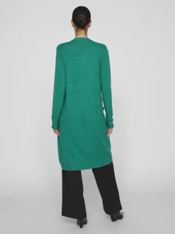 VIRIL LONG L/S KNIT CARDIGAN - NOOS ultramarine green