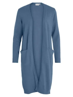 VIRIL LONG L/S KNIT CARDIGAN - NOOS coronet blue