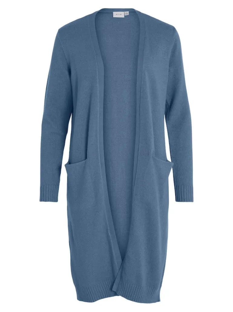 VIRIL LONG L/S KNIT CARDIGAN - NOOS coronet blue