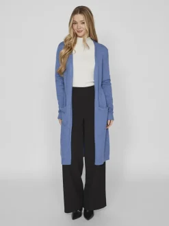 VIRIL LONG L/S KNIT CARDIGAN - NOOS coronet blue