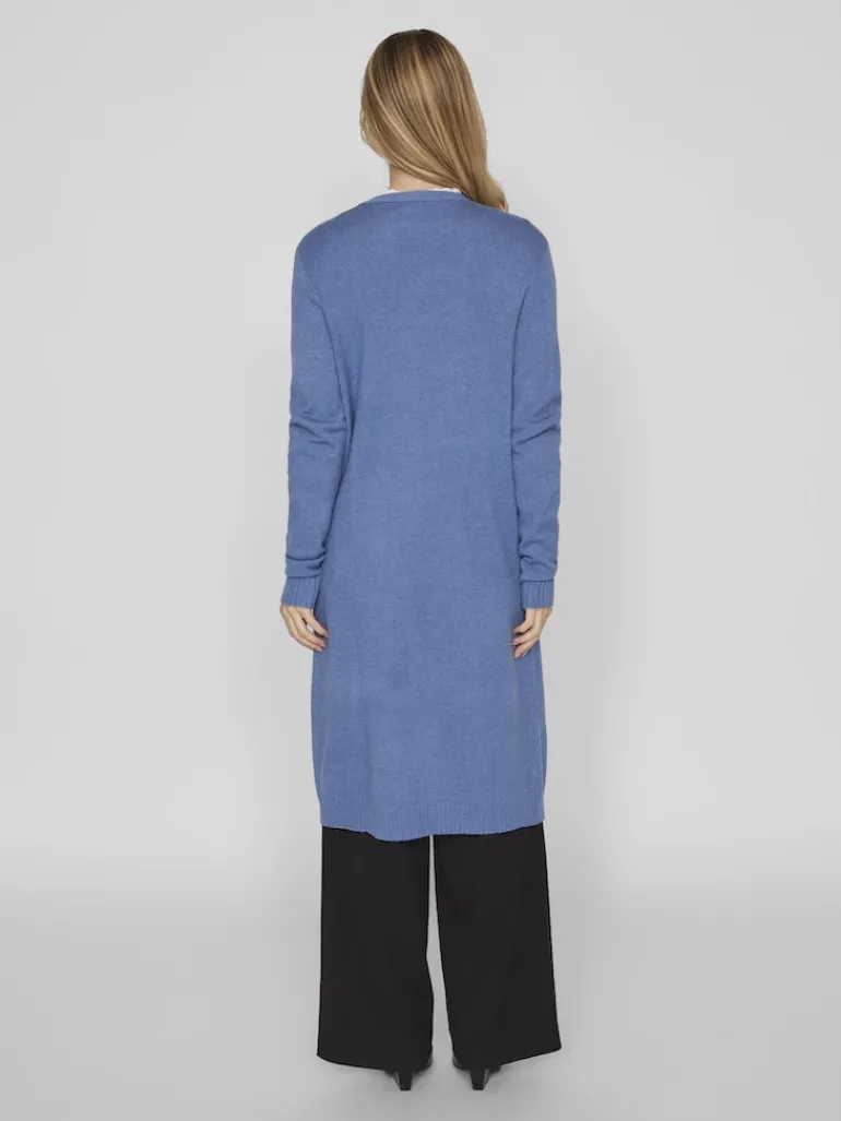 VIRIL LONG L/S KNIT CARDIGAN - NOOS coronet blue