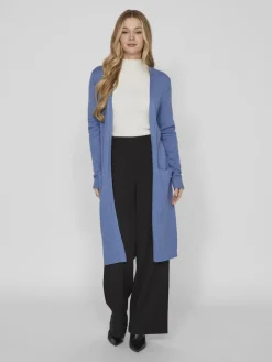 VIRIL LONG L/S KNIT CARDIGAN - NOOS coronet blue