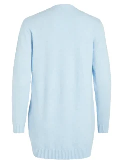 VIRIL OPEN L/S KNIT CARDIGAN - NOOS blau2
