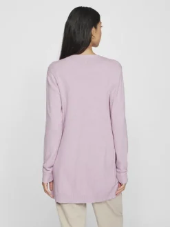 VIRIL OPEN L/S KNIT CARDIGAN - NOOS winsome orchid