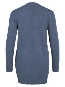 VIRIL OPEN L/S KNIT CARDIGAN - NOOS vintage indigo