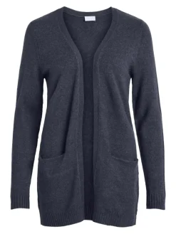 VIRIL OPEN L/S KNIT CARDIGAN - NOOS blau4