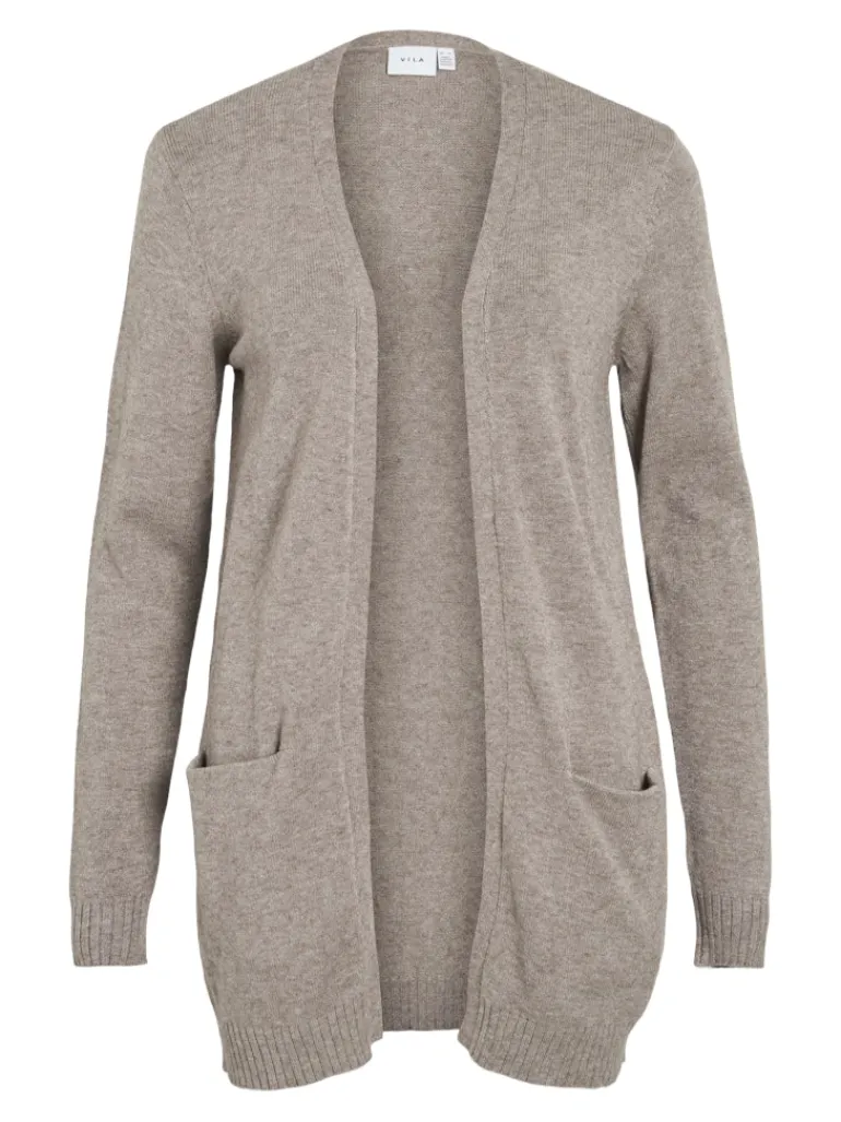 VIRIL OPEN L/S KNIT CARDIGAN - NOOS falcon