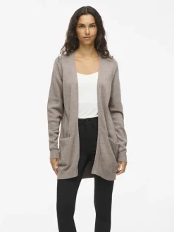 VIRIL OPEN L/S KNIT CARDIGAN - NOOS falcon