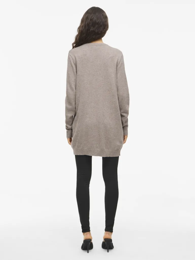 VIRIL OPEN L/S KNIT CARDIGAN - NOOS falcon