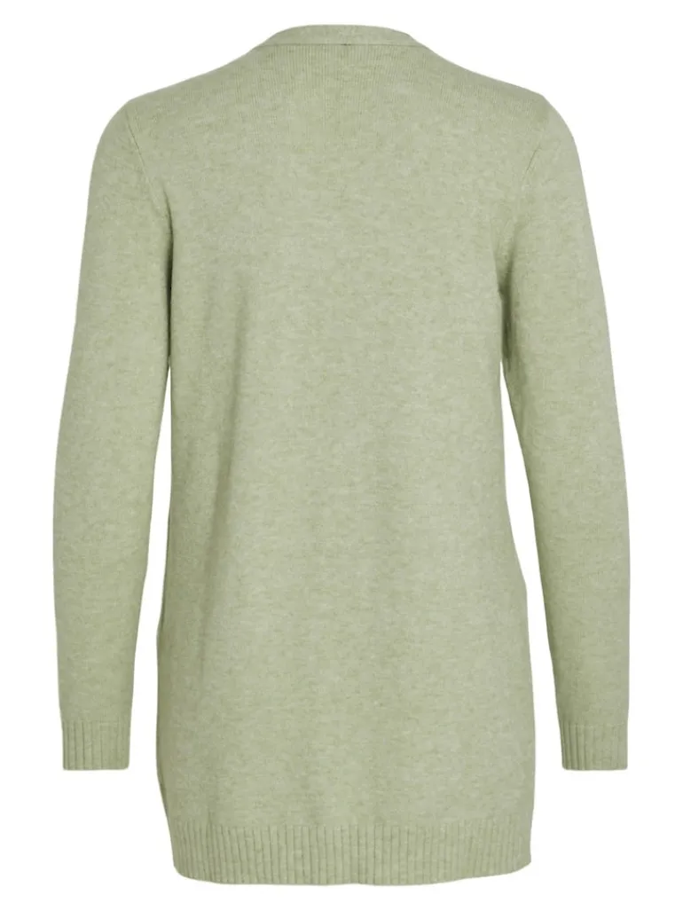 VIRIL OPEN L/S KNIT CARDIGAN - NOOS grün3