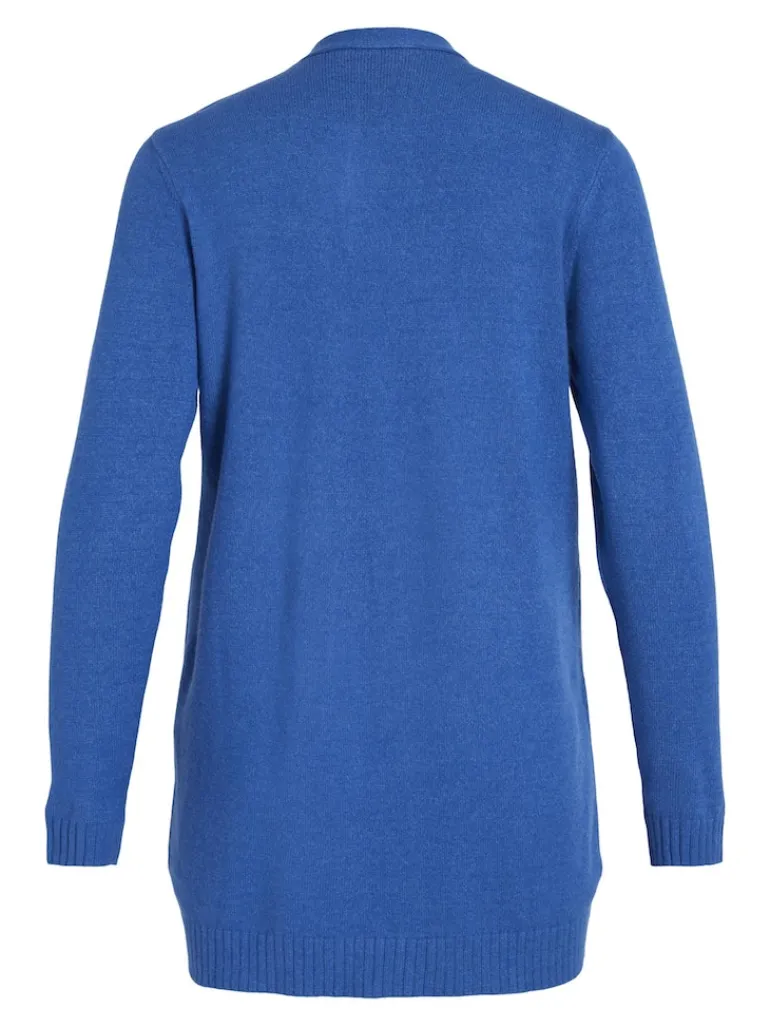 VIRIL OPEN L/S KNIT CARDIGAN - NOOS blau3