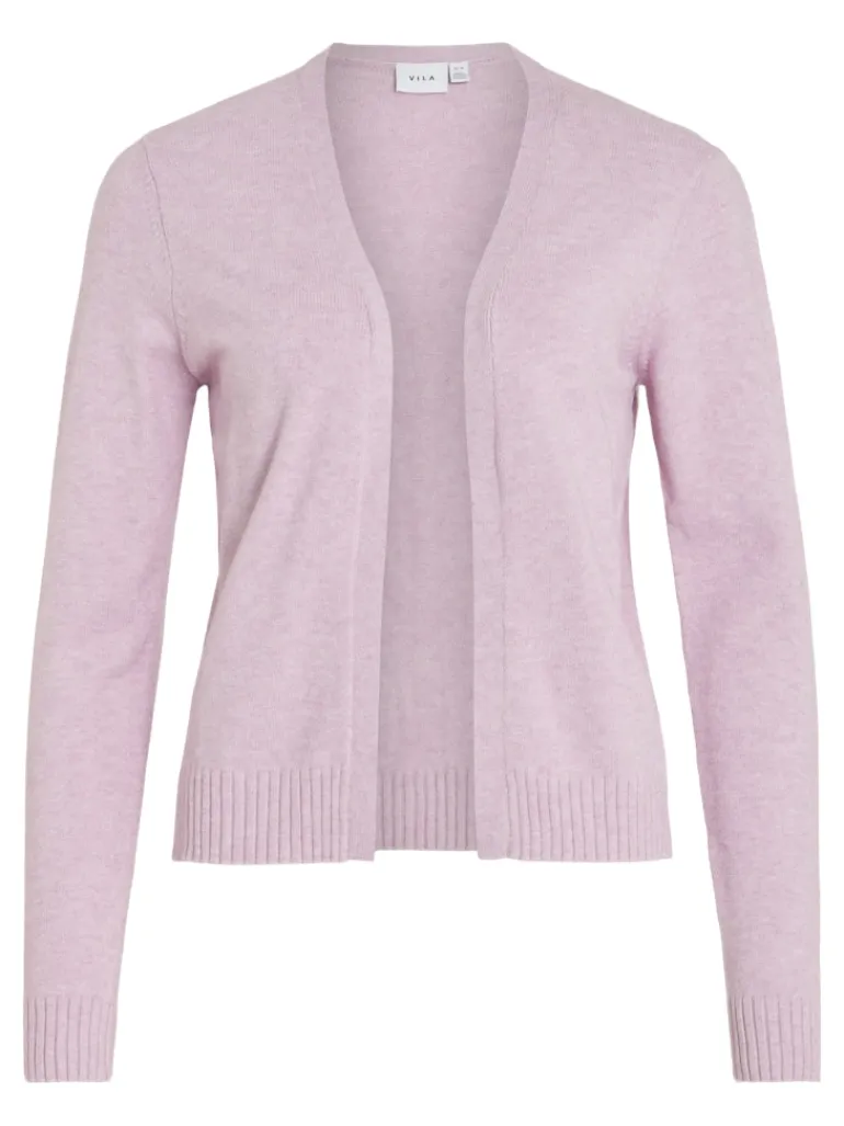 VIRIL SHORT L/S KNIT CARDIGAN-NOOS winsome orchid