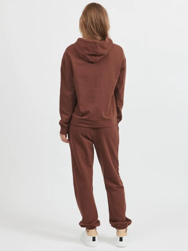 VIRUSTIE SWEAT HOODIE TOP - NOOS chocolate lab