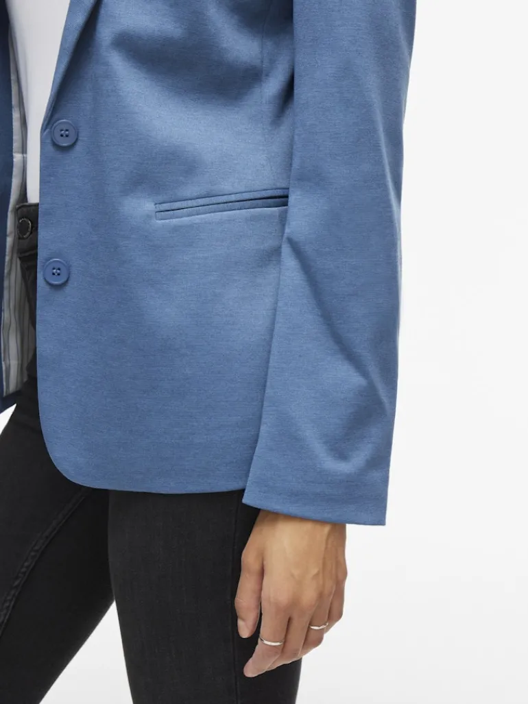 VISAGA L/S JERSEY BLAZER/3/KA coronet blue