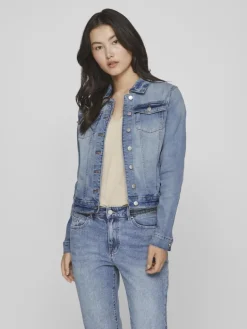 VISHOW NEW L/S DENIM JACKET - NOOS light blue denim