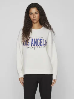 VISIF OVERSIZE SWEAT TOP optical snow1