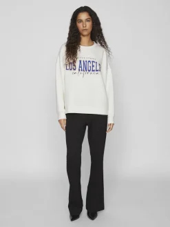 VISIF OVERSIZE SWEAT TOP optical snow1