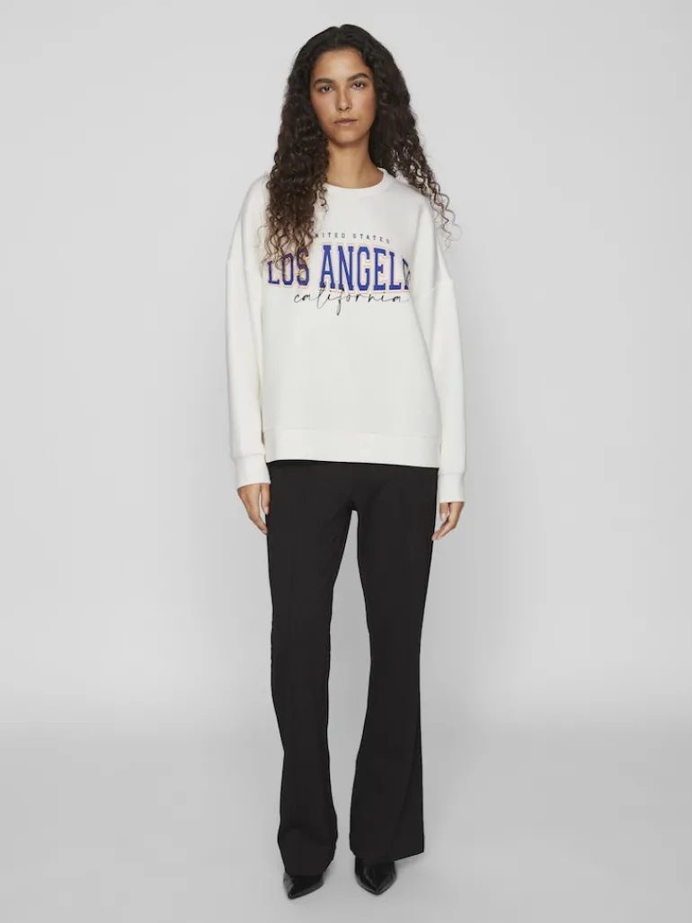 VISIF OVERSIZE SWEAT TOP optical snow1