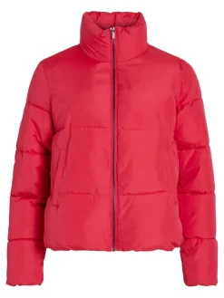 VITATE L/S SHORT PUFFER JACKET - NOOS fandango pink