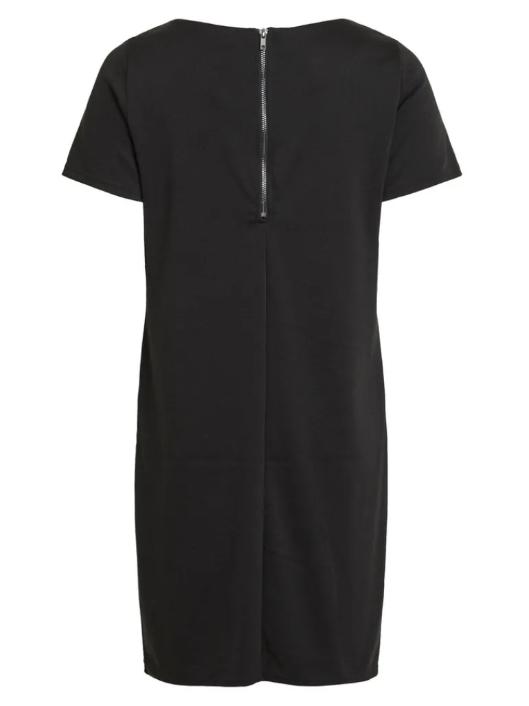 VITINNY NEW S/S DRESS - NOOS black