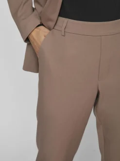 VIVARONE HW SLIM PANT - NOOS brown lentil