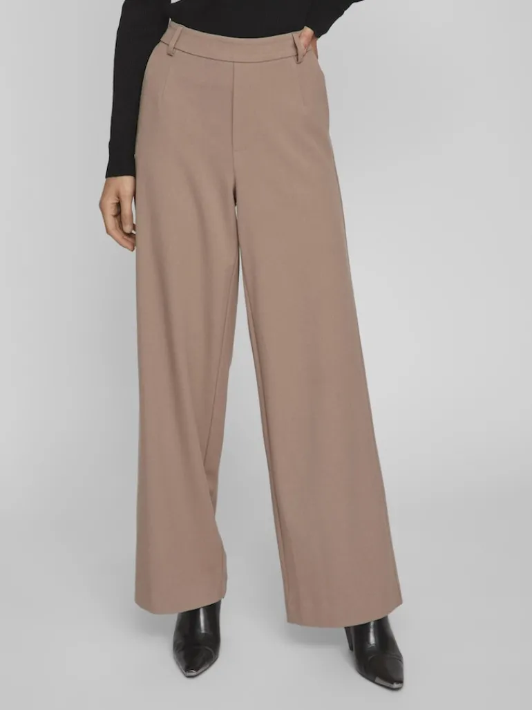 VIVARONE HW WIDE PANT - NOOS brown lentil