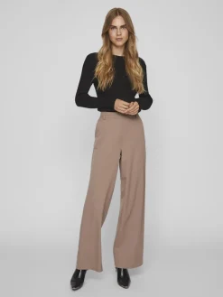 VIVARONE HW WIDE PANT - NOOS brown lentil
