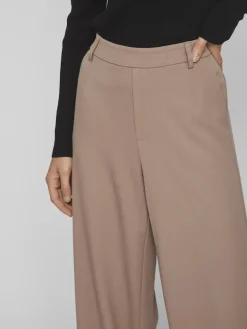 VIVARONE HW WIDE PANT - NOOS brown lentil
