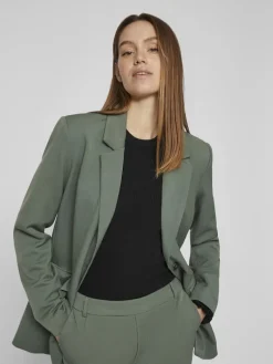 VIVARONE LOOSE BLAZER-NOOS duck green