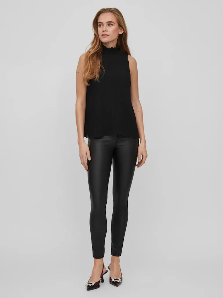VIVIALLY S/L TOP/SU black