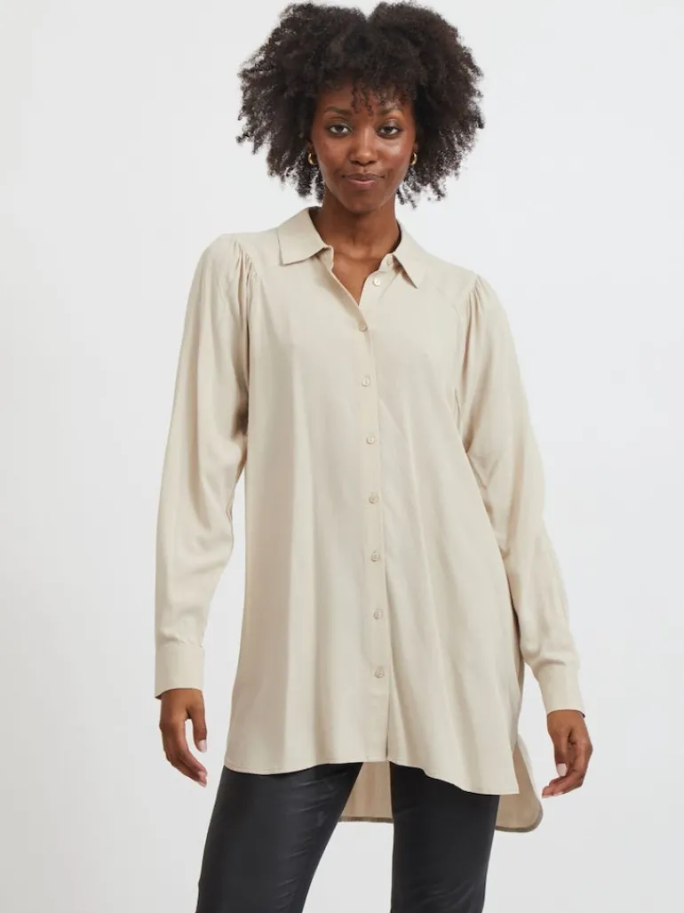 VIZUGI L/S LONG SHIRT/SU/PB cement