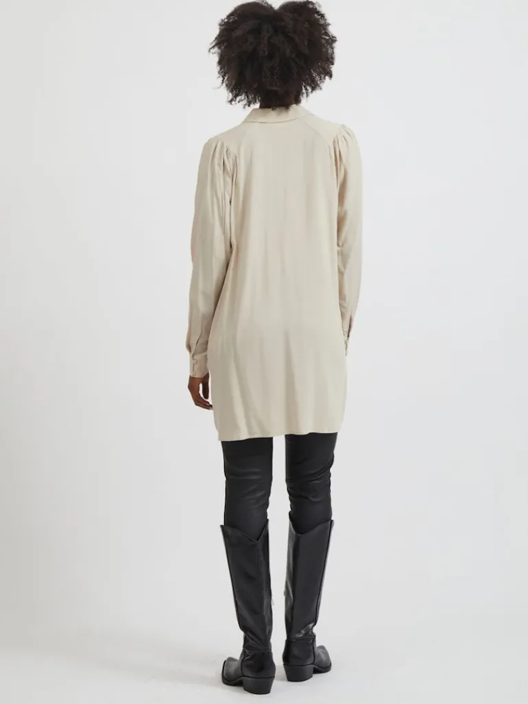 VIZUGI L/S LONG SHIRT/SU/PB cement